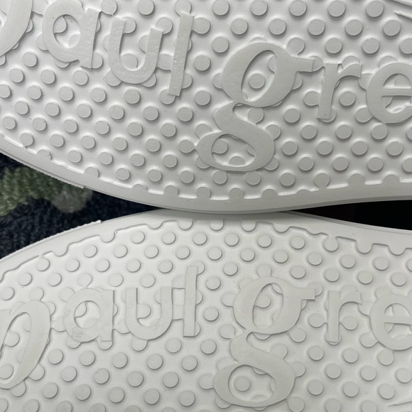 RARE, Paul Green Men’s White Leather Sneakers US Size 10.5 - Picture 6 of 16